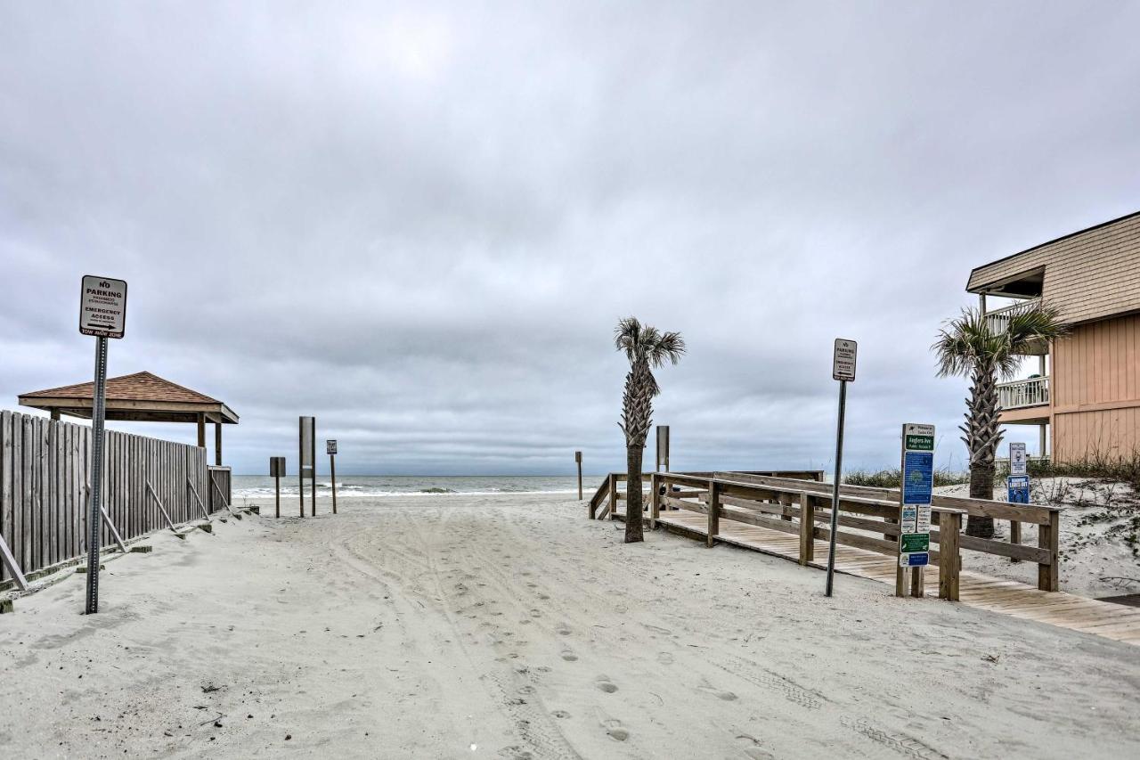 Breezy Murrells Inlet Condo With Deck Walk To Beach Миртл-Бич Экстерьер фото